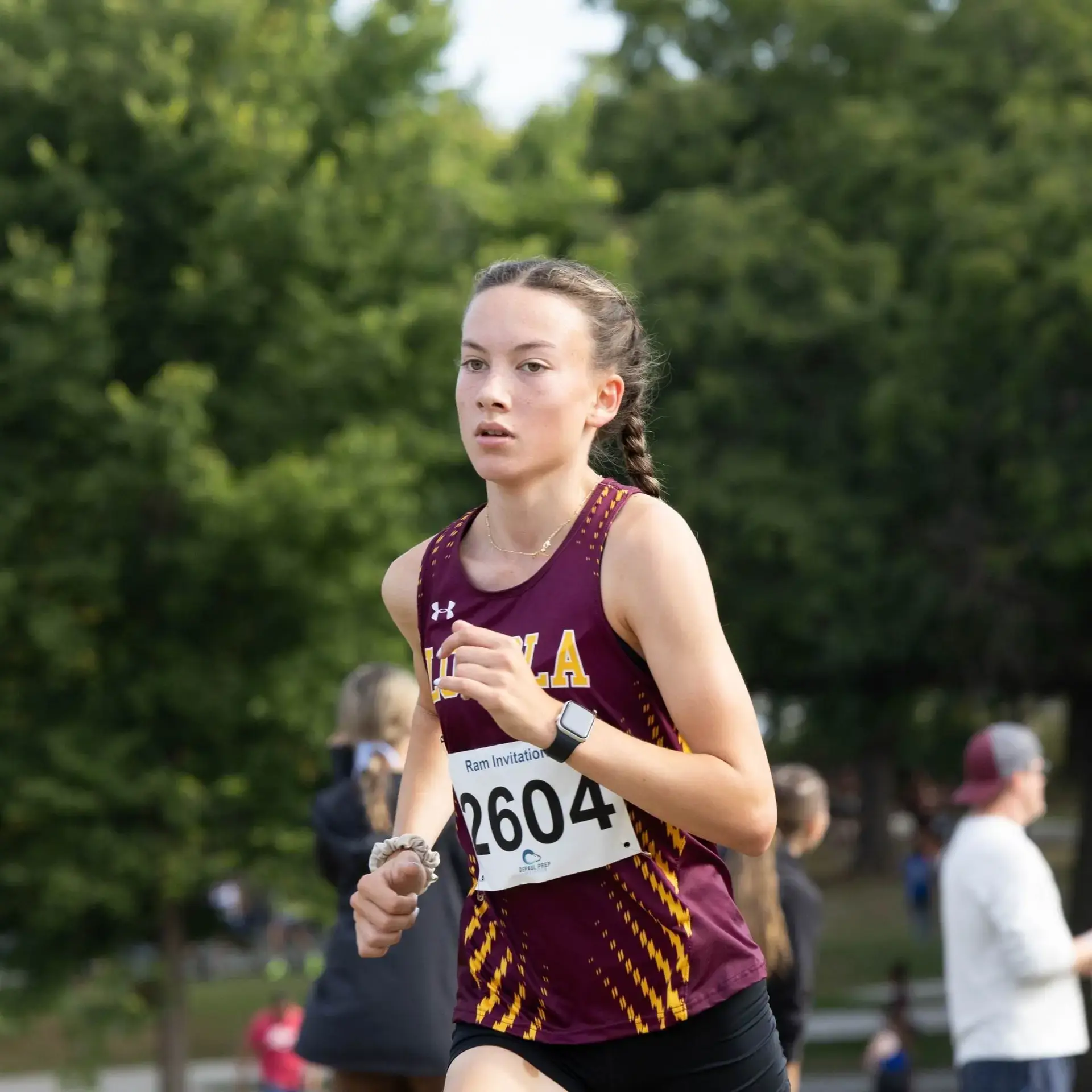 Cross country runner
