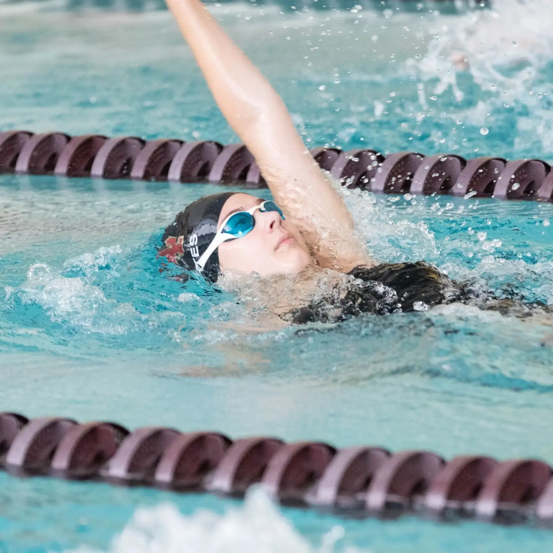 Girl swimming